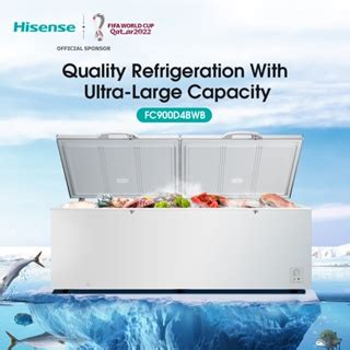 Ready Stock Hisense L In Chest Freezer With Led Light