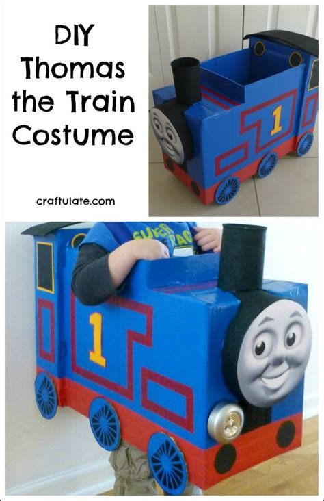 DIY Thomas the Train Costume - Craftulate