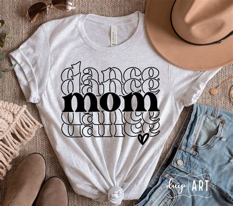 Dance Mom Svg Stacked Dance Mom Svg Dance Shirt Svg Dance Etsy