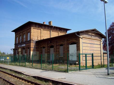 Wusterhausen Dosse Bahnhof An Der Strecke Neustadt Dosse Pritzwalk