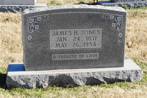 James Henry Jones 1871 1954 Find A Grave Memorial