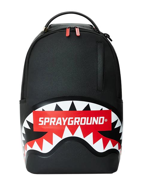 Sprayground Shark Central Core Backpack Black Standout