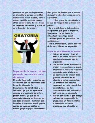 Cuadro Explicativo Oratoria Juridica PDF