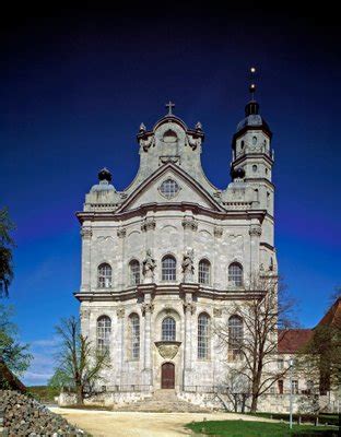 View Of The Facade Of The Monastery By Architect Johann Balthasar