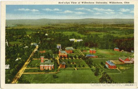 Birds Eye View Of Wilberforce University Ohio