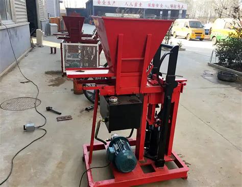 Manual Compressed Earth Block Machine HBY2 15 Cement Interlock Brick