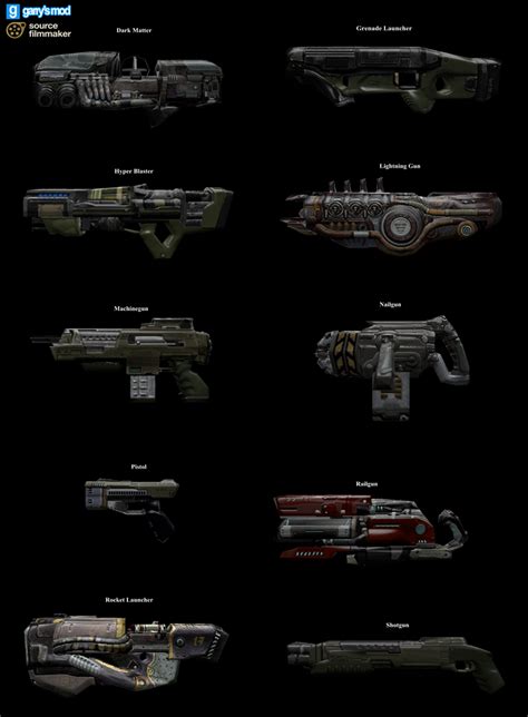 [DL] Quake 4 Weapons by Stefano96 on DeviantArt