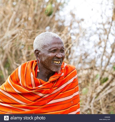 Maasai Old Man High Resolution Stock Photography And Images Alamy