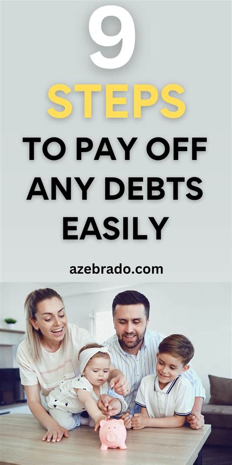 9 Steps To Pay Off Any Debt Easily Your Stress Free Guide Azebrado