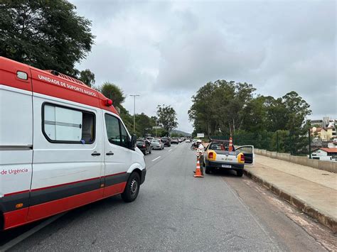 Acidente Na Mgc Em Bh Mobilidade Bh