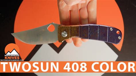 Twosun Ts Color Folding Knife Quick Look Youtube