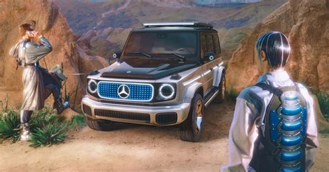 Mercedes Benz Unveils Electric G Class Car Concept With Futuristic Details