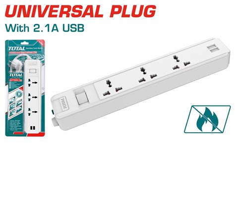 THES13041VSB Extension Socket | TOTAL Tools Malaysia