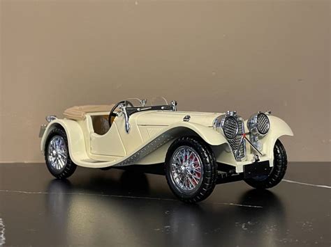 Franklin Mint 124 1938 Jaguar Ss 100 Avec Documents Catawiki