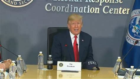 Trump Lauds Fema Successes