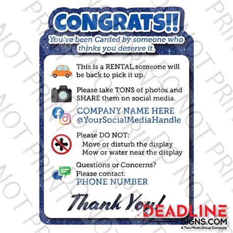 youve  carded pick  color yard card yard letters