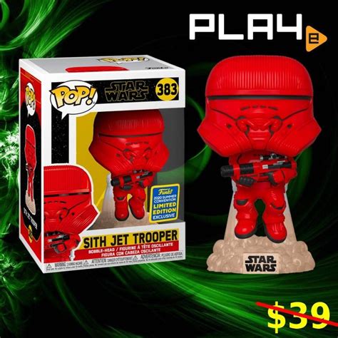 Funko Pop Star Wars Sith Jet Trooper Limited Edition