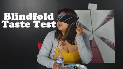 Blindfold Taste Test YouTube