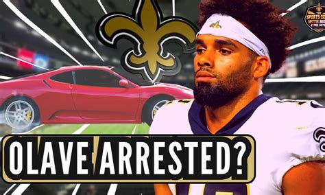 Saints Chris Olave Arrested For Reckless Speeding In Kenner Louisiana