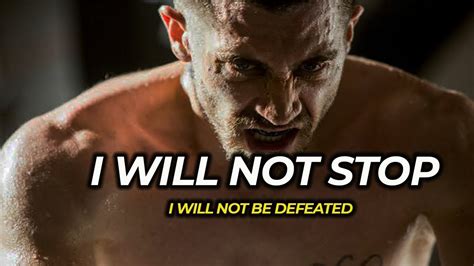 I Will Not Stop I Will Not Be Defeated Powerful Motivational Video