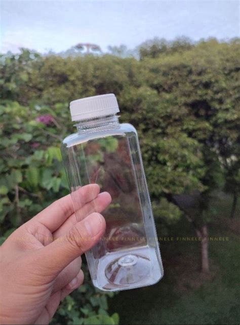 Botol Kale Kick Kotak Ml Pcs Botol Plastik Kale Bening Lazada