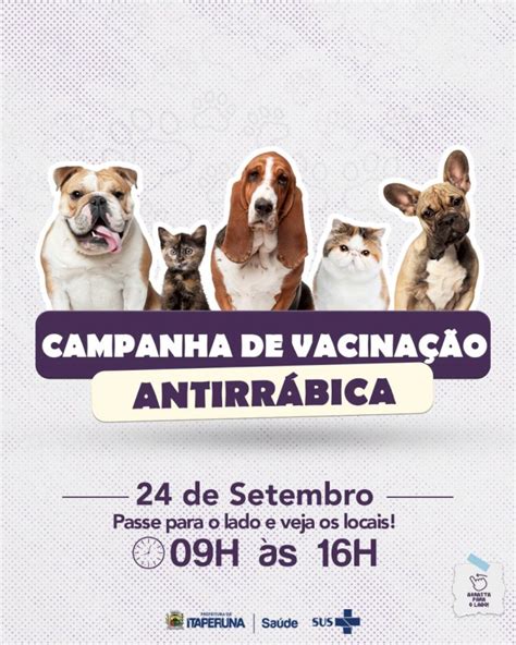 A Secretaria Municipal de Saúde lançou o calendário da campanha de