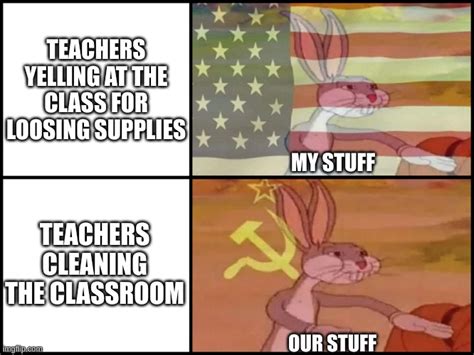 bugs bunny communist usa flags Memes - Imgflip