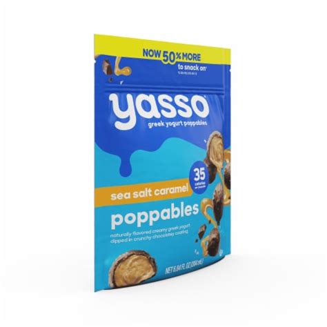 Yasso Sea Salt Caramel Frozen Greek Yogurt Poppables Fl Oz Kroger