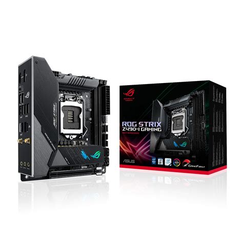 Buy Asus Rog Strix Z490 I Gaming Z490 Wifi 6 Lga 1200 Intel® 10th Gen Mini Itx Gaming