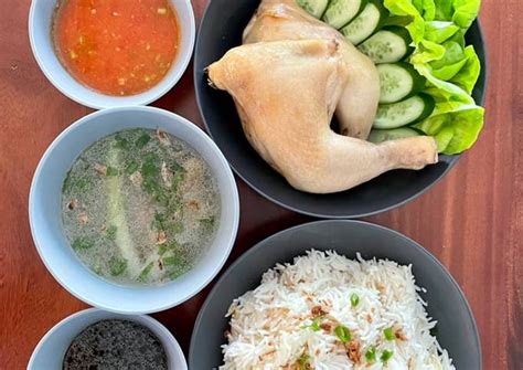 Resipi Hainanese Chicken Rice Oleh Ifmm Cookpad