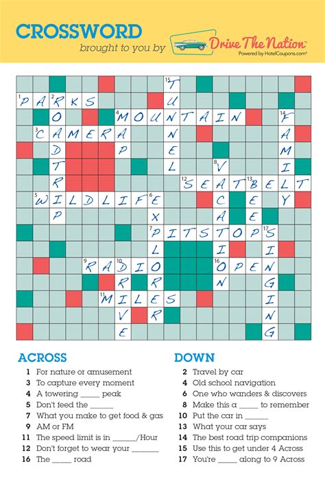 Crossword Puzzle Answers And Solutions