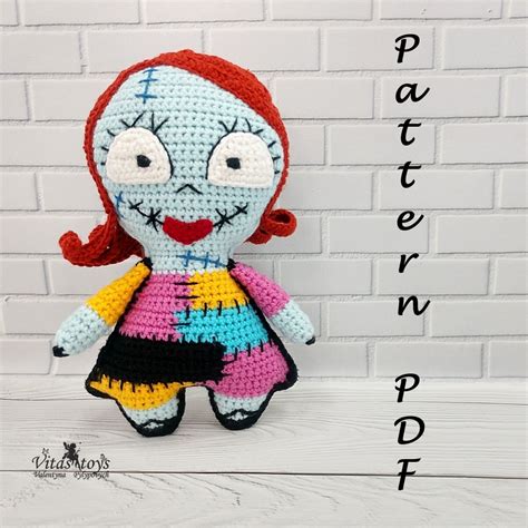 Crochet Amigurumi Sally Rag Doll Pattern Inspire Uplift