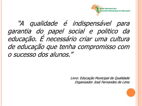 Uncme Uni O Nacional Dos Conselhos Municipais De Educa O Ppt Carregar