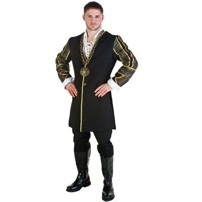 Halloweencostumes.com X Large Men King Henry Viii Costume, Black : Target