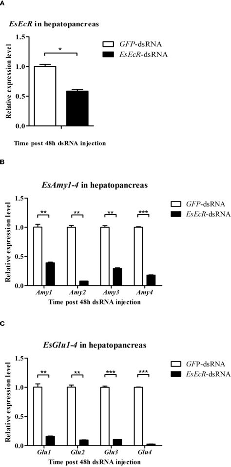 Frontiers Inhibited Expression Of Amylases And Cellulases In Crabs