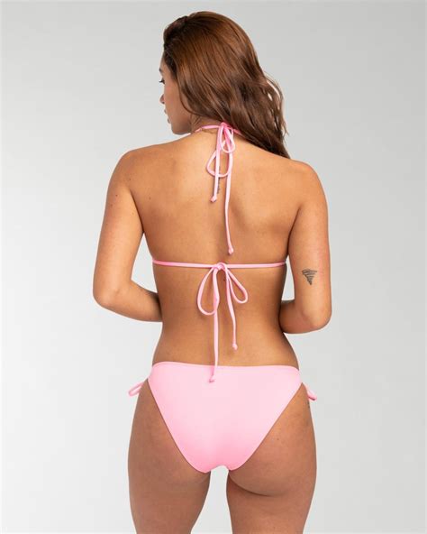 Mujer Sol Searcher Multi Top De Bikini Triangular Para Mujer Pink