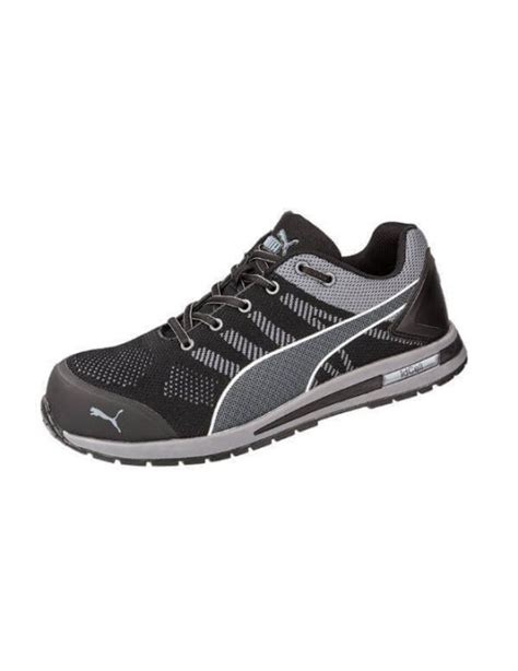 Zapatillas Seguridad PUMA SAFETY ELEVATE KNIT BLACK LOW S1P ESD HRO