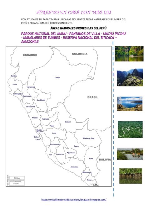 Ciencia Y Ambiente Áreas Naturales Protegidas Del Perú