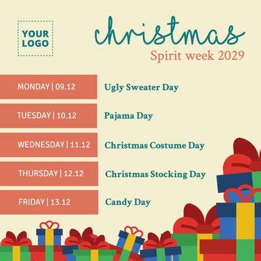 Free Editable Spirit Week Poster Templates