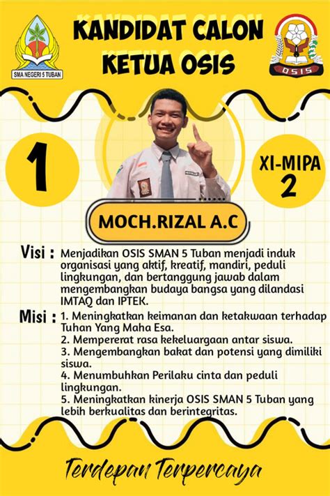 Contoh Visi Misi Dan Program Kerja Ketua Osis Kisslasopa NBKomputer