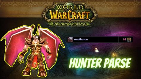 World Of Warcraft Tbc Classic Anetheron 99 Parse Beast Mastery Hunter