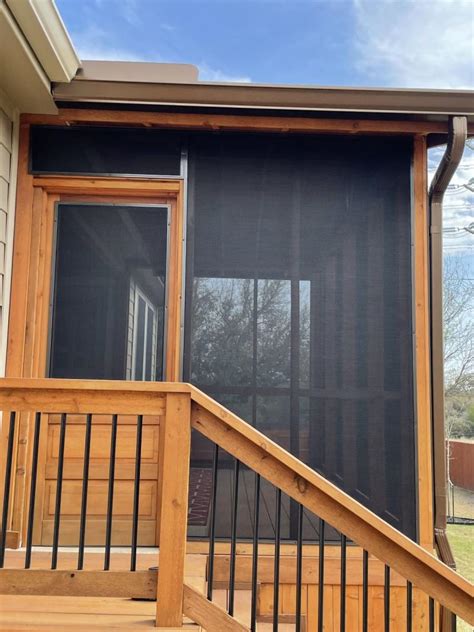 Enclosed Patio Screens Texas Solar Screens