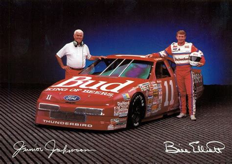 1992 Thunderbird With Junior Johnson And Bill Elliott Flickr Photo