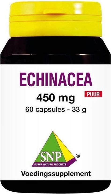 SNP Echinacea 450 Mg Puur 60 Capsules Bol