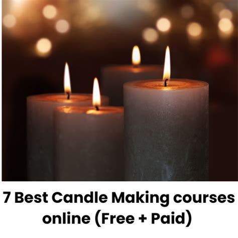 7 Best Candle Making Courses Online Free Paid 2024 Course Aavatar