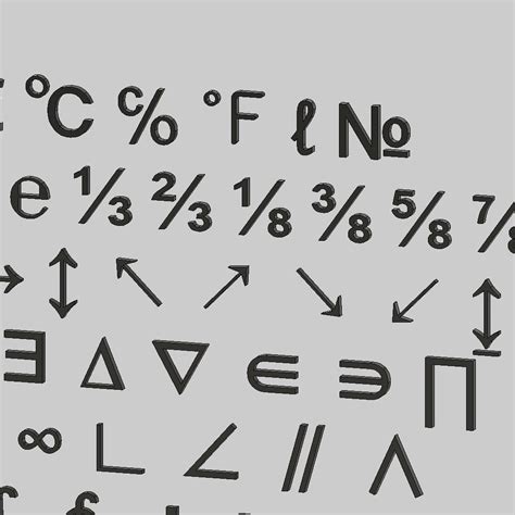 Symbols Set Cg Cad Data D Model Ds Dwg Dxf Fbx Ige