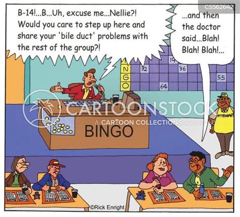 Bingo Calls Cartoons and Comics - funny pictures from CartoonStock