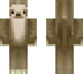 Minecraft Sloth Pixel Art