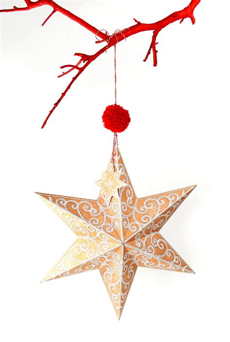 Christmas Star Ornament Download Christmas Star | Etsy