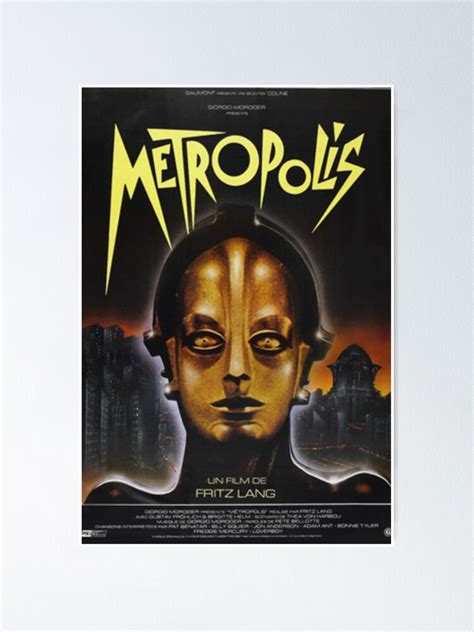 "Movie Poster Metropolis" Poster for Sale by gwendolynthomp | Redbubble